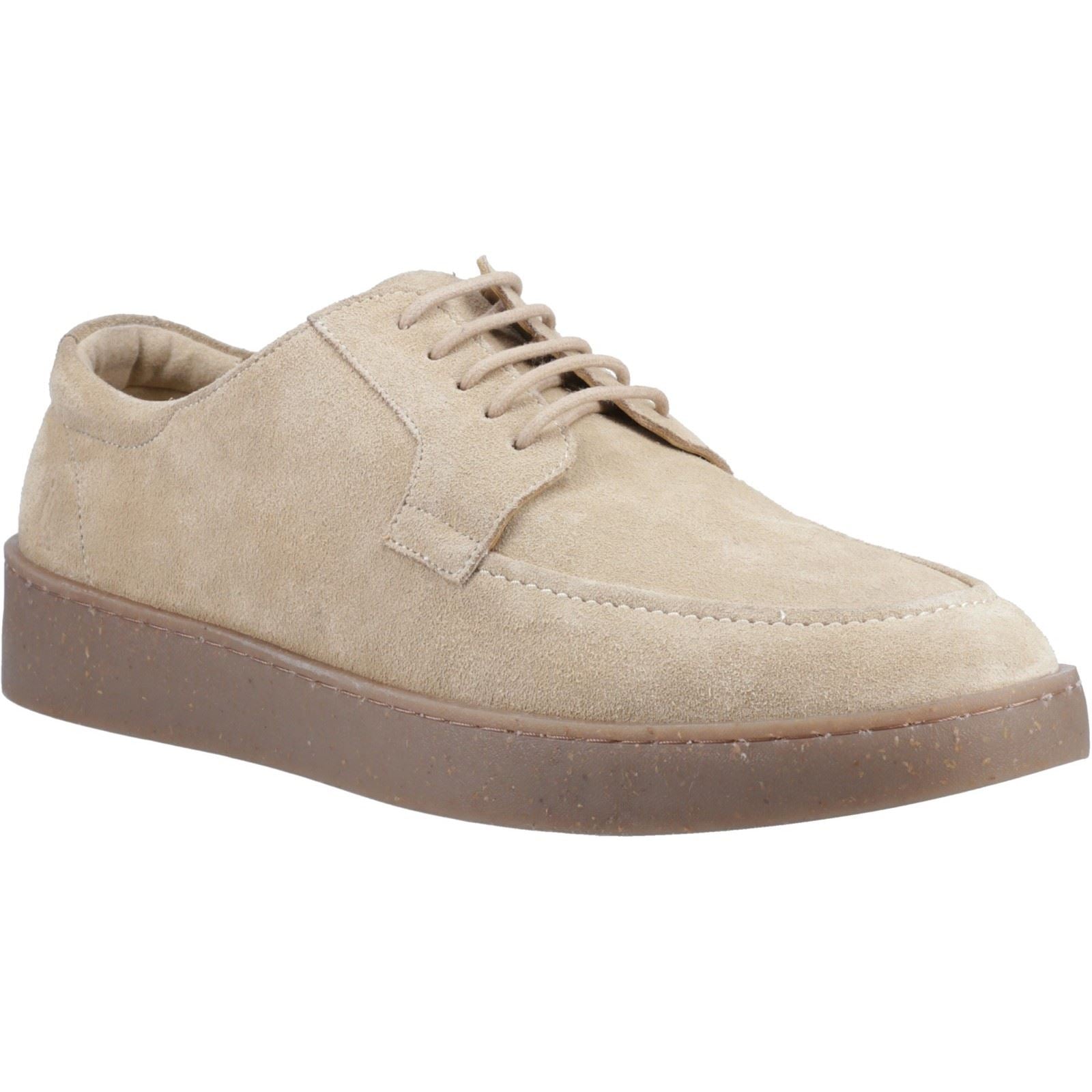 Hush Puppies Rafael Chaussures À Lacets Pour Homme En Daim Beige