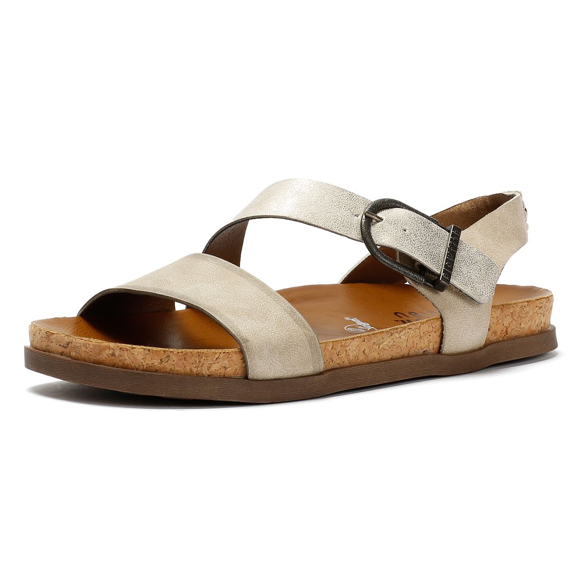 Blowfish Malibu Lance Sandales Grises Pour Femmes