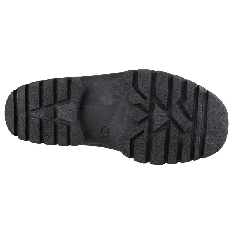 Cotswold Chase Bottes En Caoutchouc Marine En Tissu.