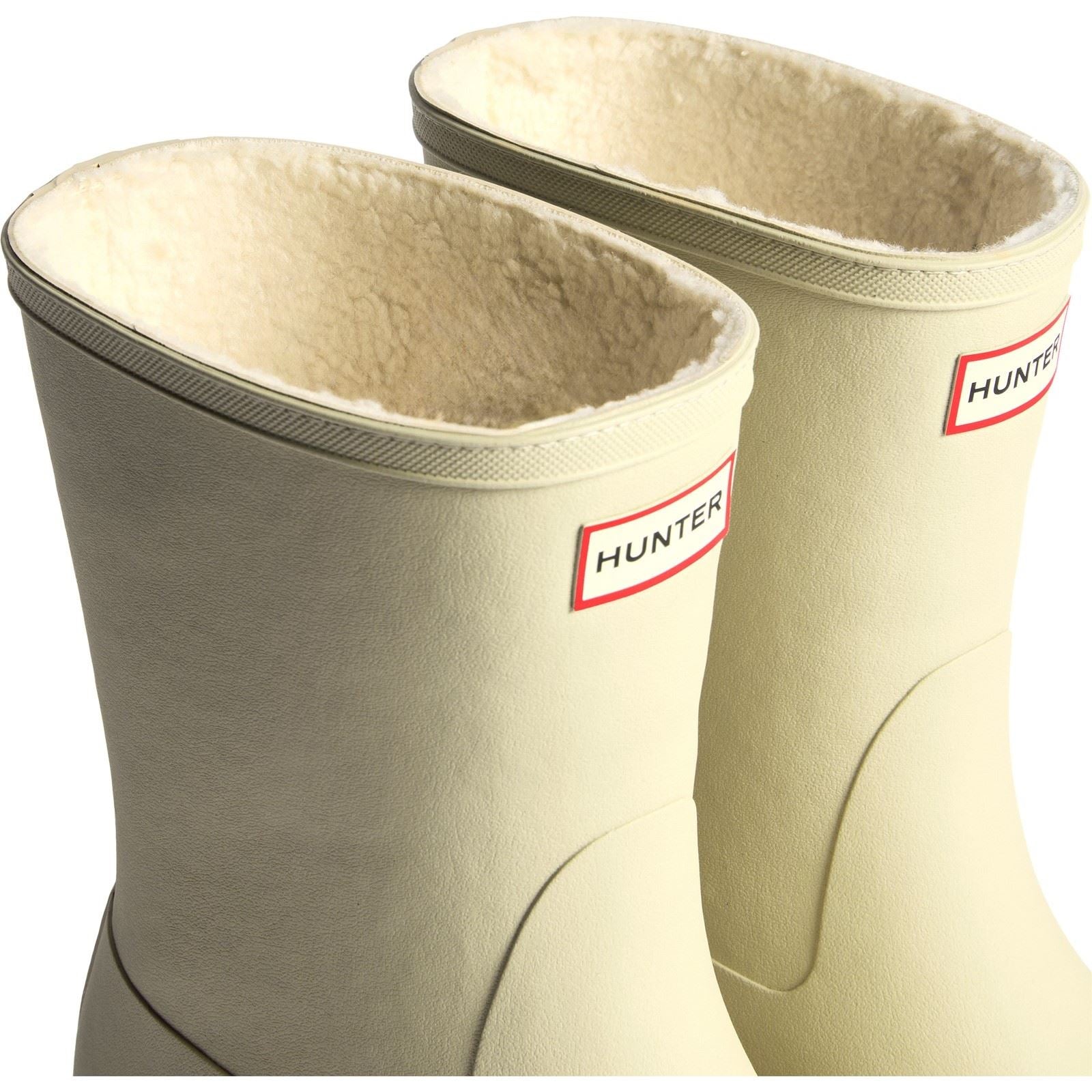 Hunter Downpour Short Insulated Bottes En Caoutchouc Pour Hommes Wellington Gravel