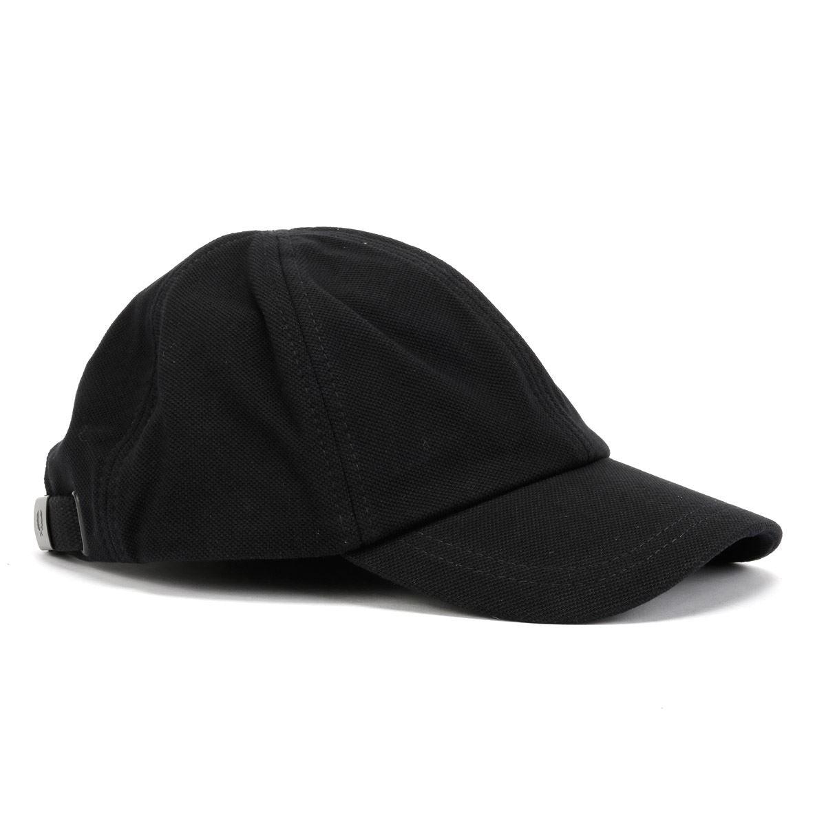 Fred Perry Pique Classic Coton Casquettes Noire/Blanche