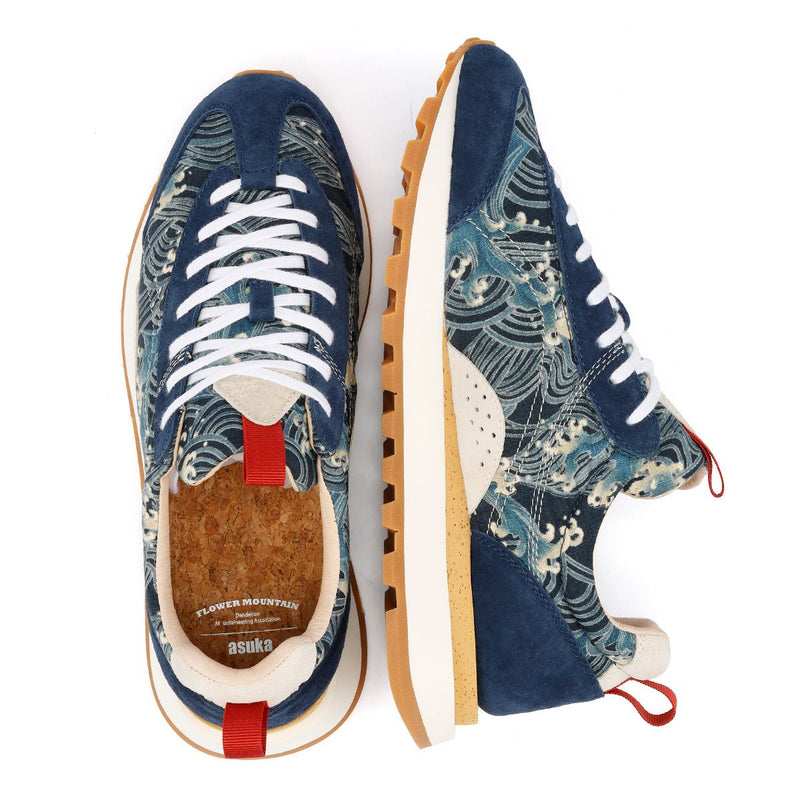 Flower Mountain New Asuka Sneakers Bleues