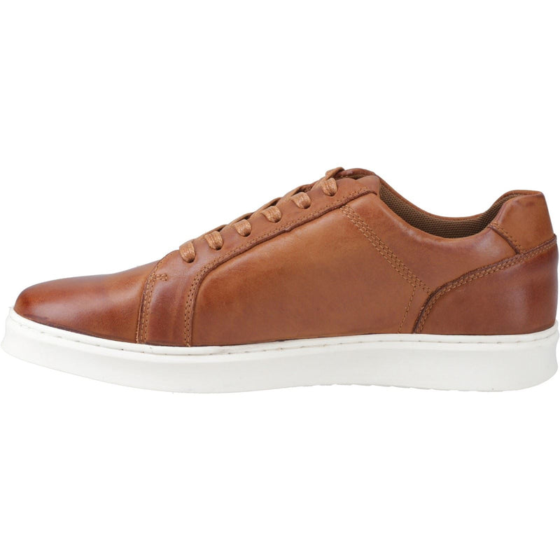 Hush Puppies Madden Chaussures De Sport En Cuir Pour Hommes Coloris Fauve