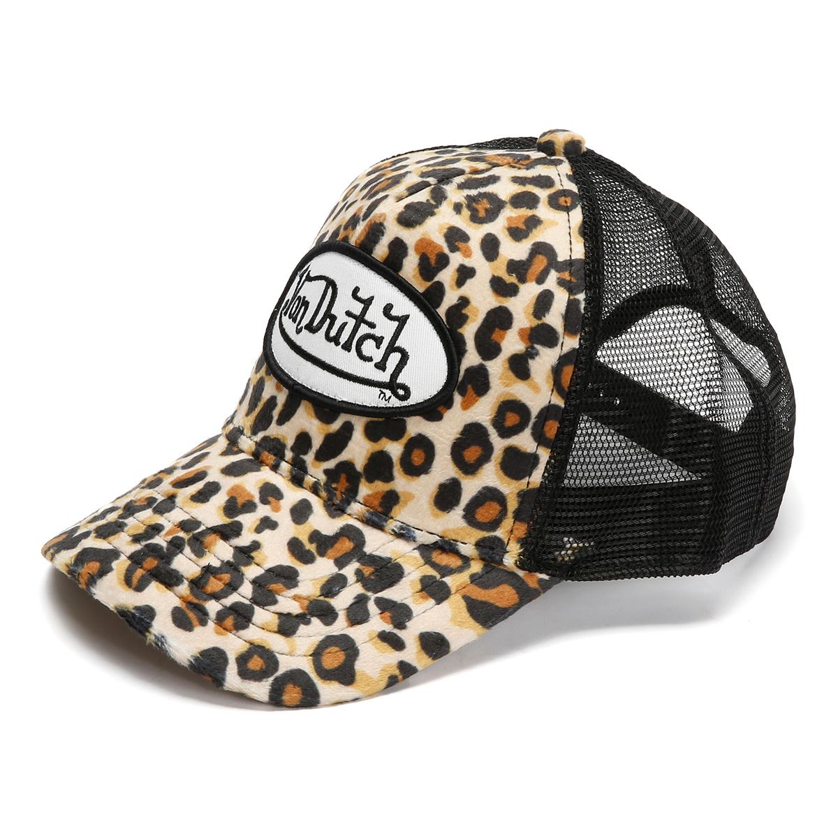 Von Dutch Vanimal Trucker Casquettes Léopard