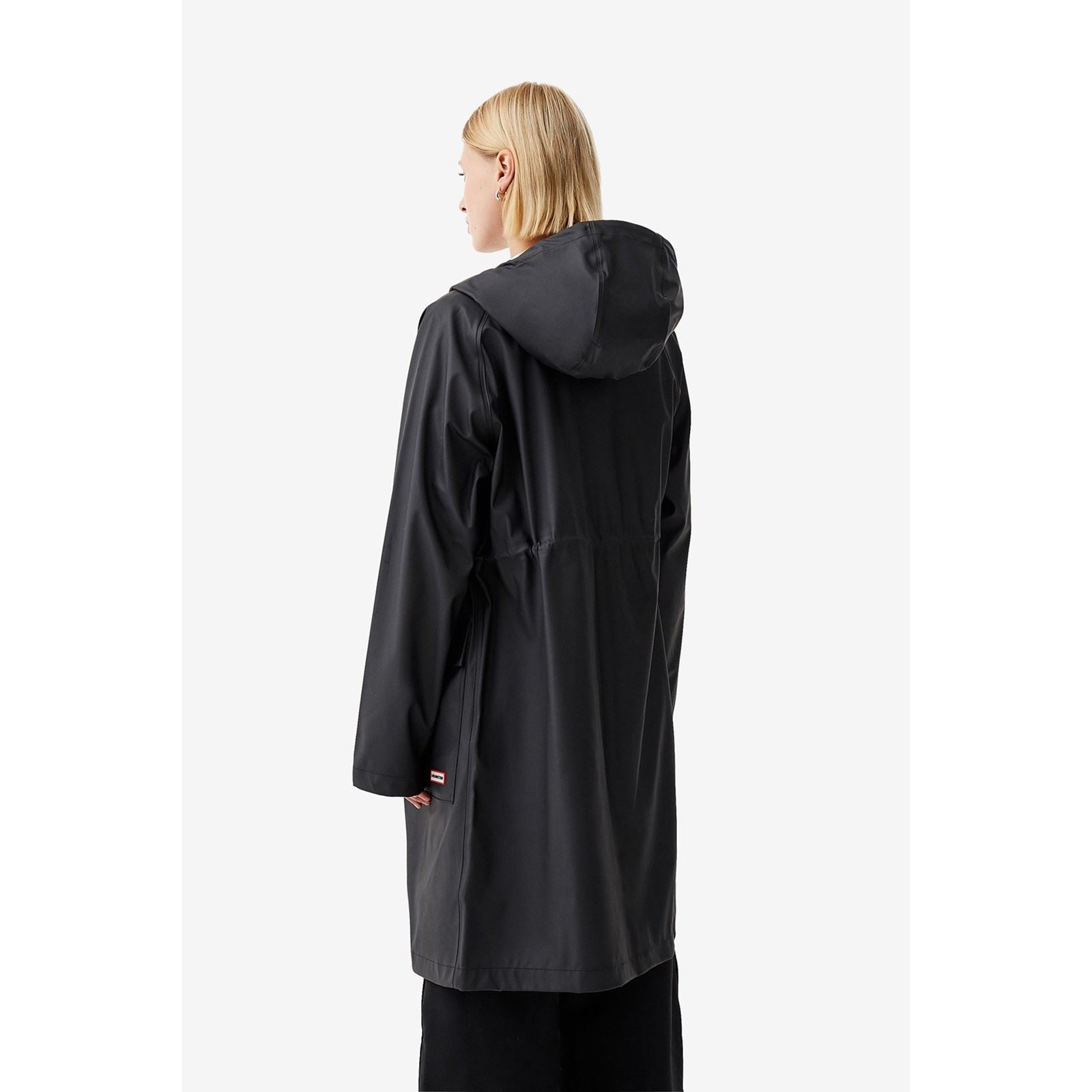 Hunter Janna Parka Manteau Parka Noir Pour Femme