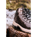 Hi-Tec Eurotrek Lite Waterproof Chaussures De Randonnée En Simili Cuir Pour Homme De Couleur Chocolat Foncé