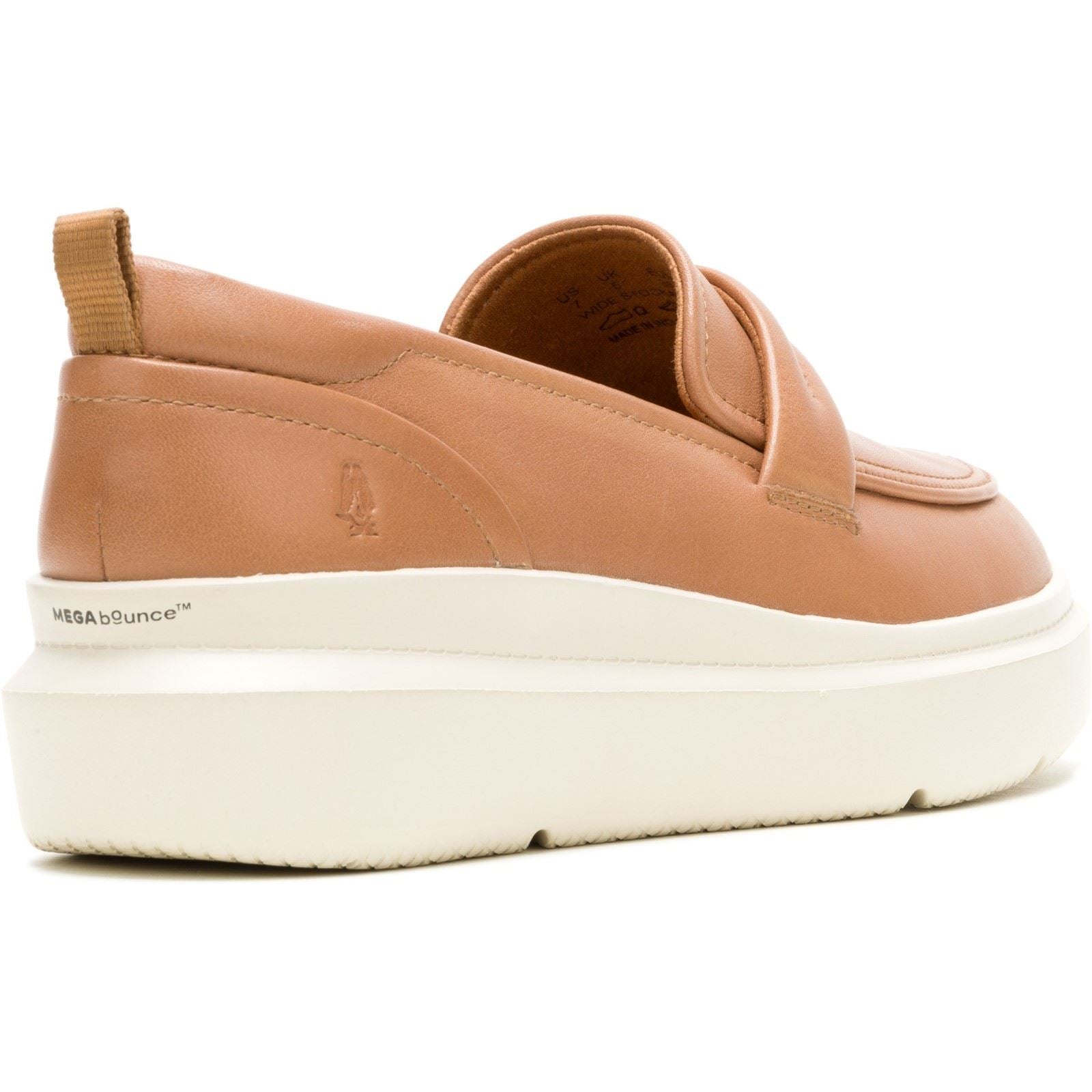 Hush Puppies Joy Penny Mocassins En Cuir Pour Femme Couleur Marron Clair