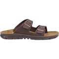 Birkenstock Bilbao Sandales Pour Hommes, Couleur Marron Foncé