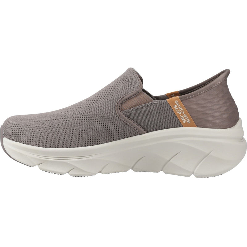 Skechers D'Lux Walker 2.0 Sneakers En Toile Pour Hommes Marron