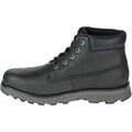 Caterpillar Founder Bottines Noires Pour Hommes En Cuir Nubuck