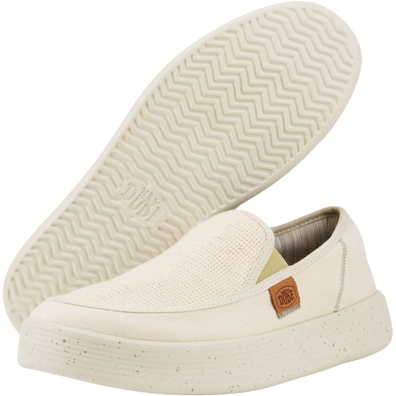 HEYDUDE Sunapee Coastline Mocassins En Os Pour Hommes