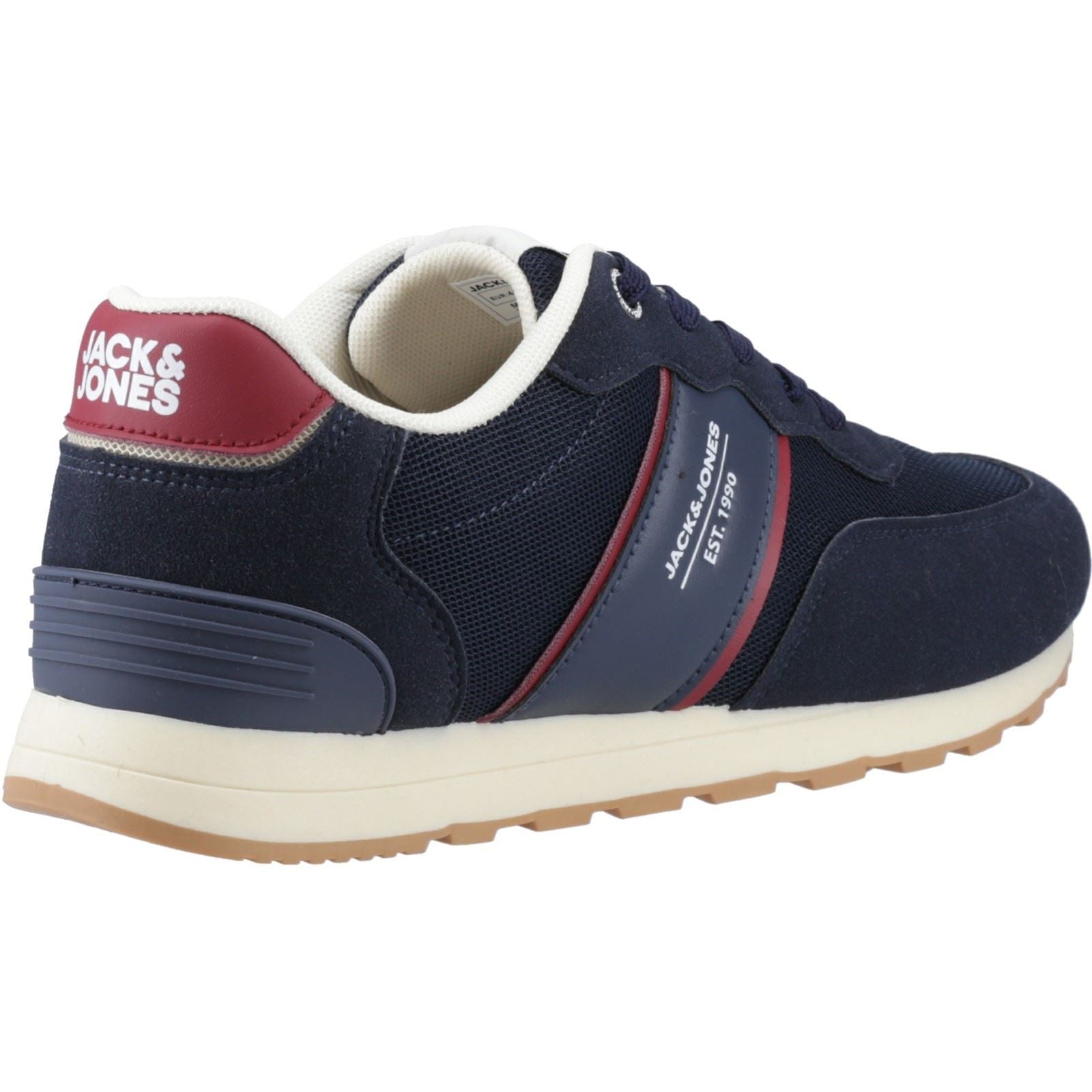 Jack & Jones Spirit Runner Baskets Bleues Marine Pour Hommes