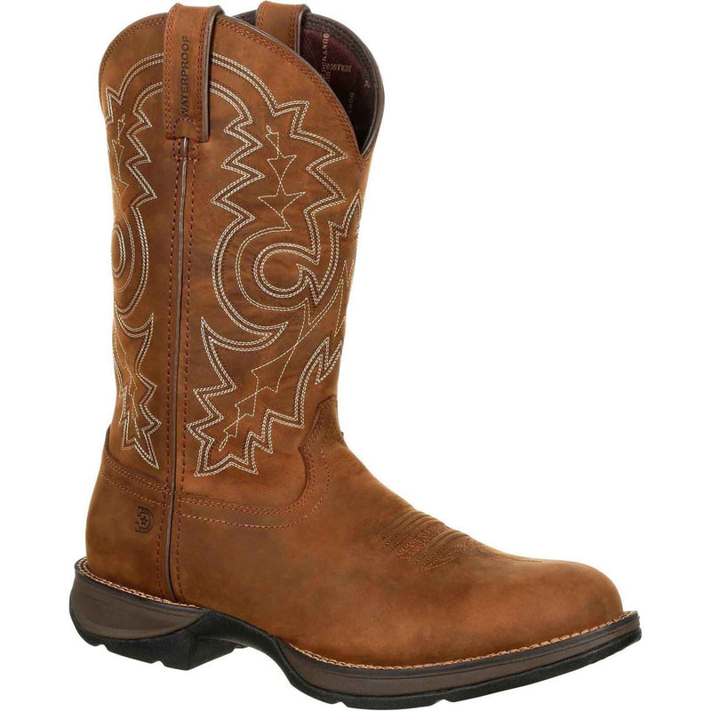 Durango Rebel Bottes Pour Hommes En Cuir De Couleur Coyote Brun