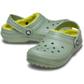 Crocs Classic Lined Sabots En Mousse Unisexes Pour Enfants En Thermoplastique