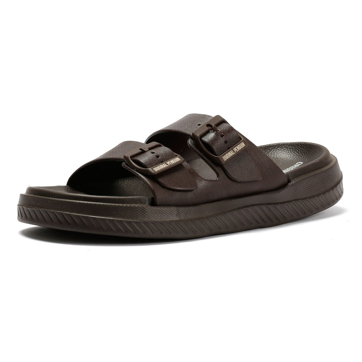 Penguin Playa Sandales Marron Pour Hommes