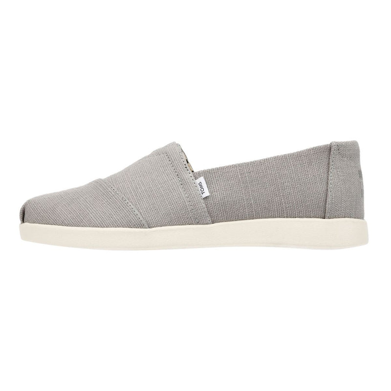 TOMS Alpargata Plus Heritage Espadrilles En Toile Grise Pour Femme