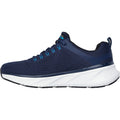 Skechers Relaxed Fit Edgeride Contention Chaussures De Sport Homme En Polyester Bleu Marine/Bleu