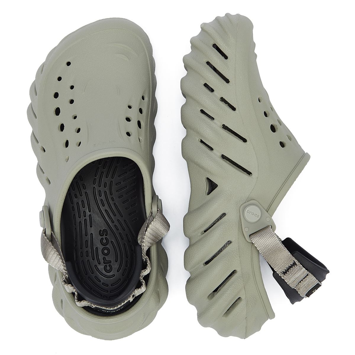 Crocs Echo Sabots Gris