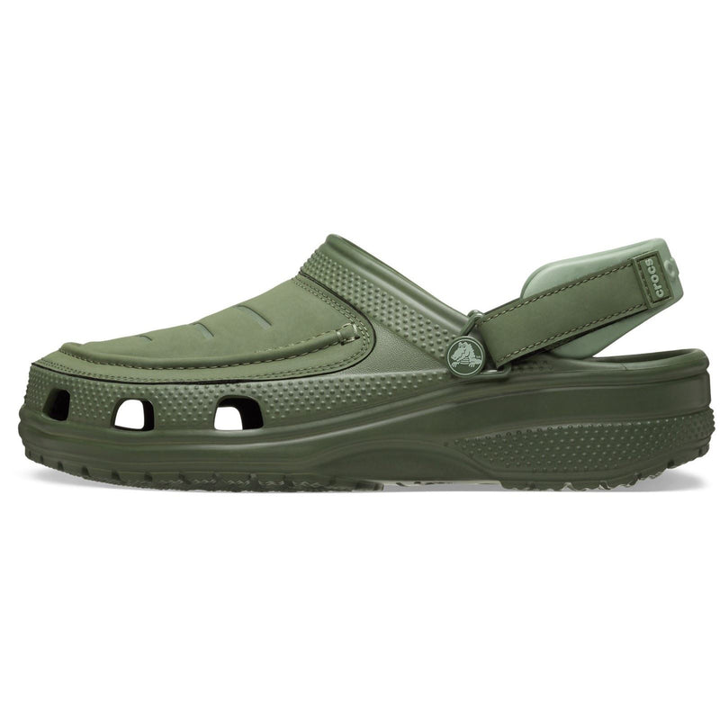 Crocs Yukon Vista II Sabots Pour Hommes En Polyuréthane Vert Armée