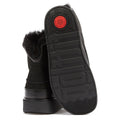 FitFlop Bottes Noires En Peau De Mouton Retournée Pour Femme
