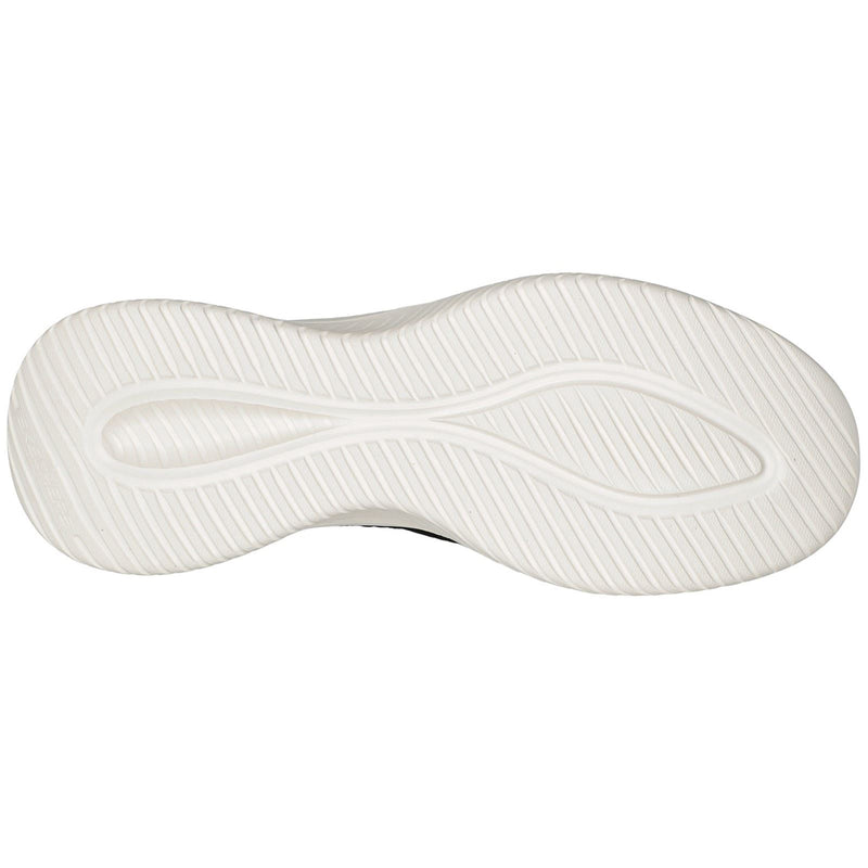 Skechers Ultra Flex 3.0 Smooth Step Baskets Noires Pour Hommes En Polyester