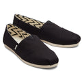 TOMS Alpargata Espadrilles Noires Pour Femmes En 100% Coton