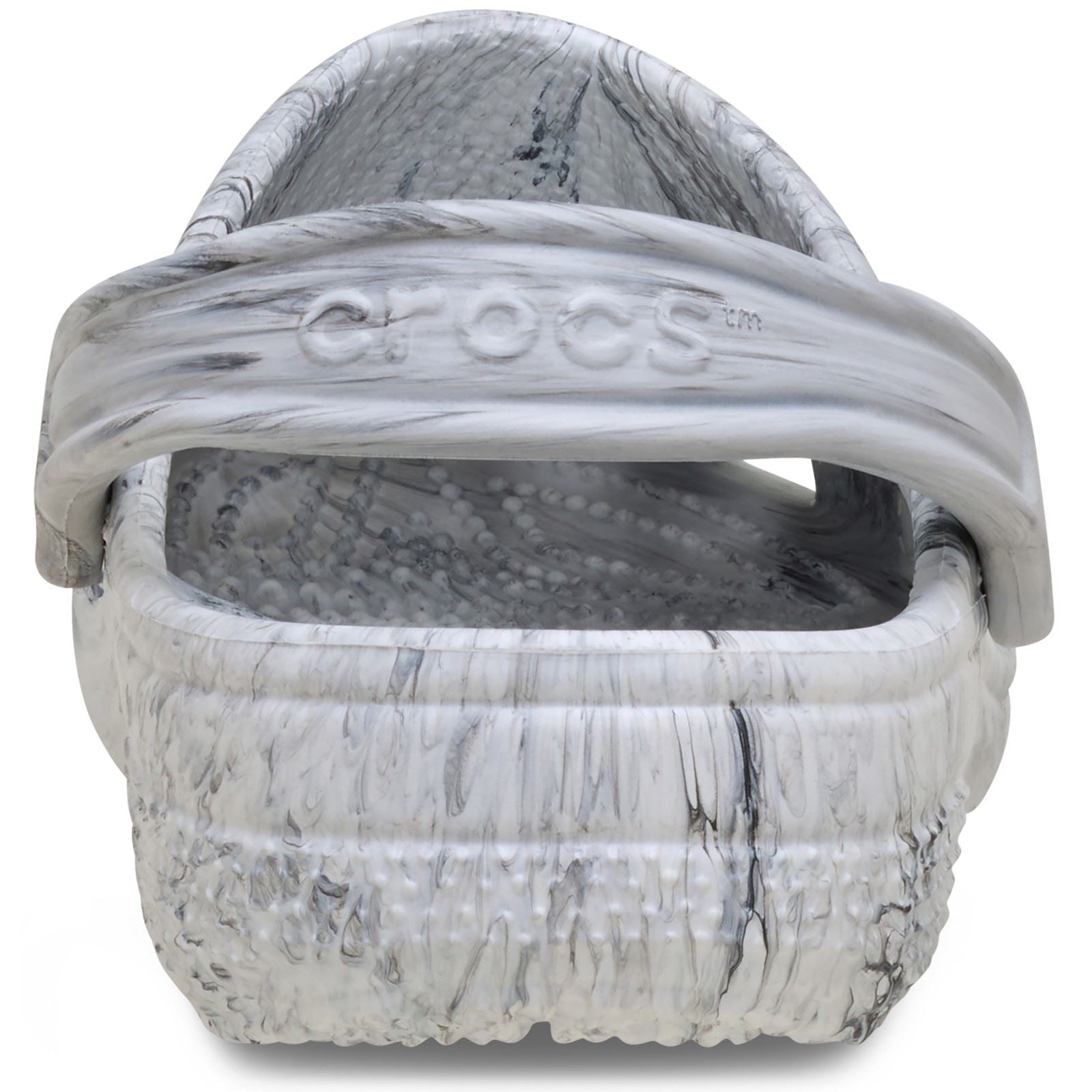 Crocs Classic Marbled Clog Sabots Thermoplastiques Noirs/blancs