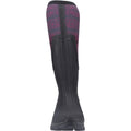 Muck Boots Arctic Sport II Tall Bottes D'hiver Hautes Pour Femmes En Caoutchouc Noir/magenta Dégradé