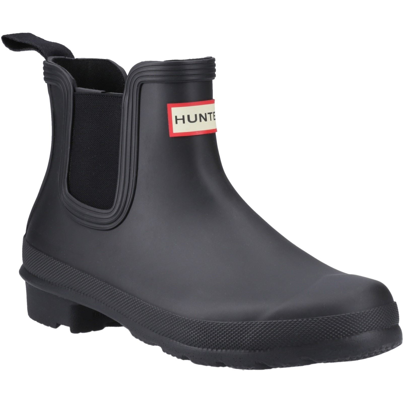 Hunter Original Chelsea Bottes En Caoutchouc Pour Femmes, Noires