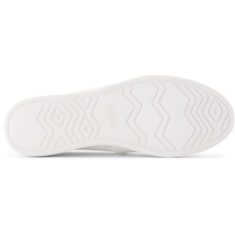 TOMS Alpargata Plus Espadrilles Blanches Pour Femmes En 100% Coton