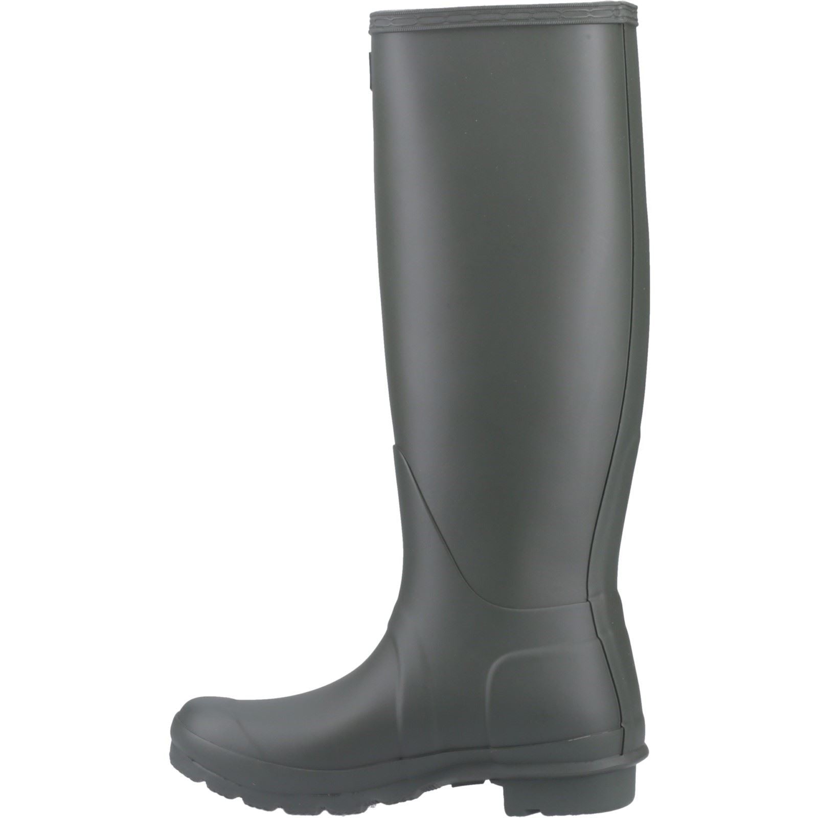 Hunter Original Tall Bottes En Caoutchouc Pour Femme De Couleur Olive Foncé