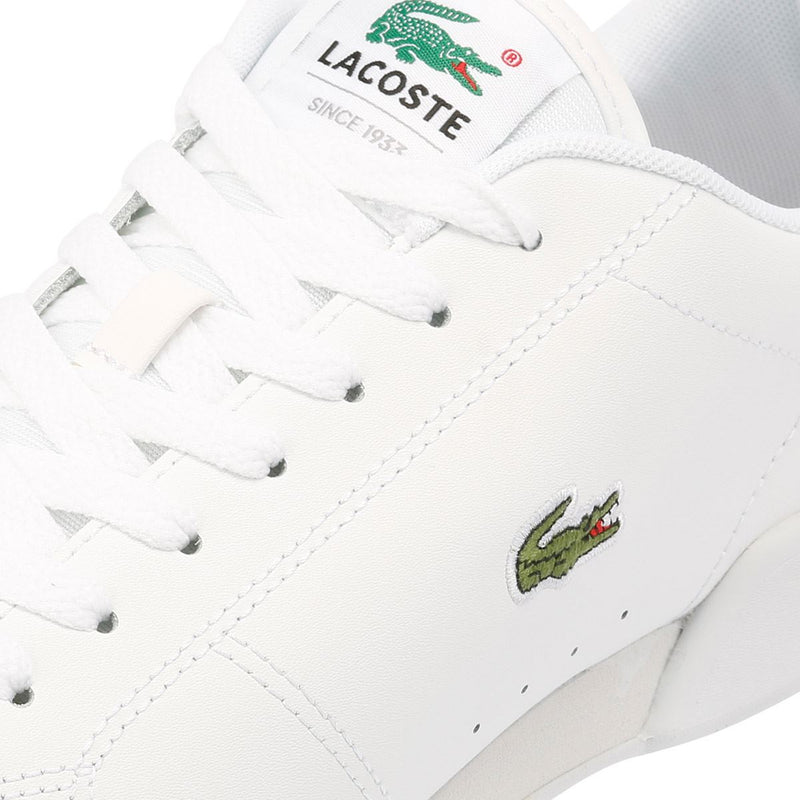 Lacoste Carnaby Cup Baskets Blanches En Cuir Pour Hommes