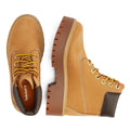 Timberland Bottes Pour Femmes En Nubuck Marron Avec Plateforme Premium De 6 Pouces