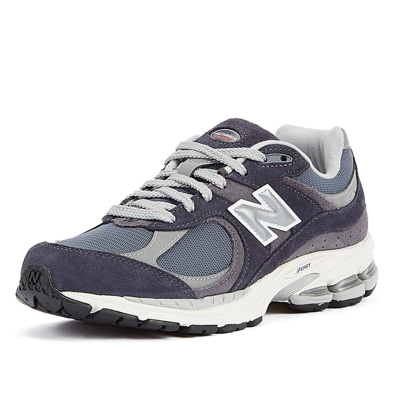 New Balance Baskets En Daim Bleu/Gris Eclipse 2002