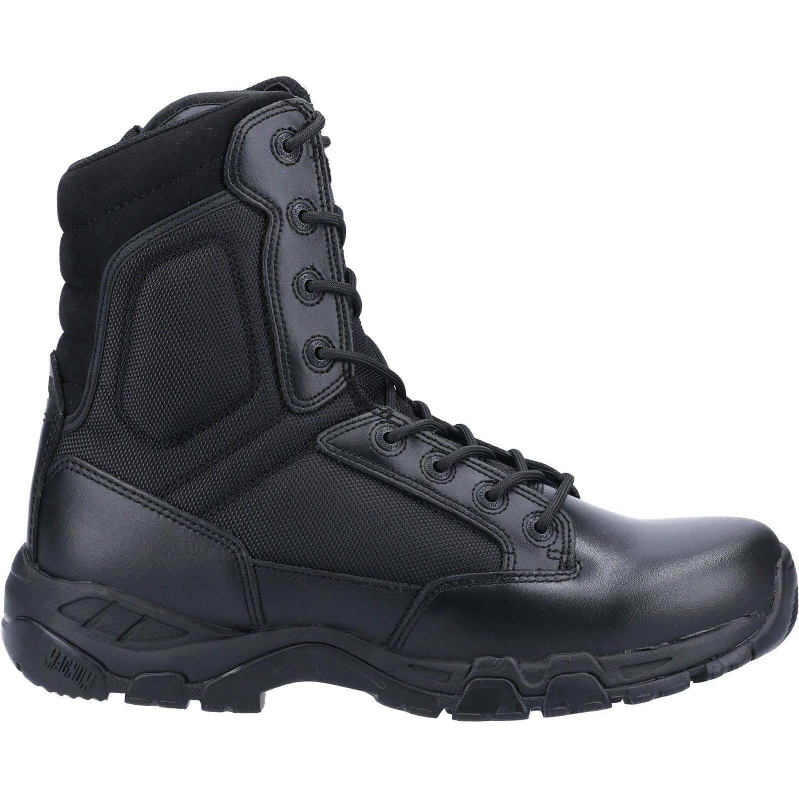 Magnum Bottes De Sécurité En Cuir Noir Viper Pro 8.0 Plus À Fermeture Éclair Latérale