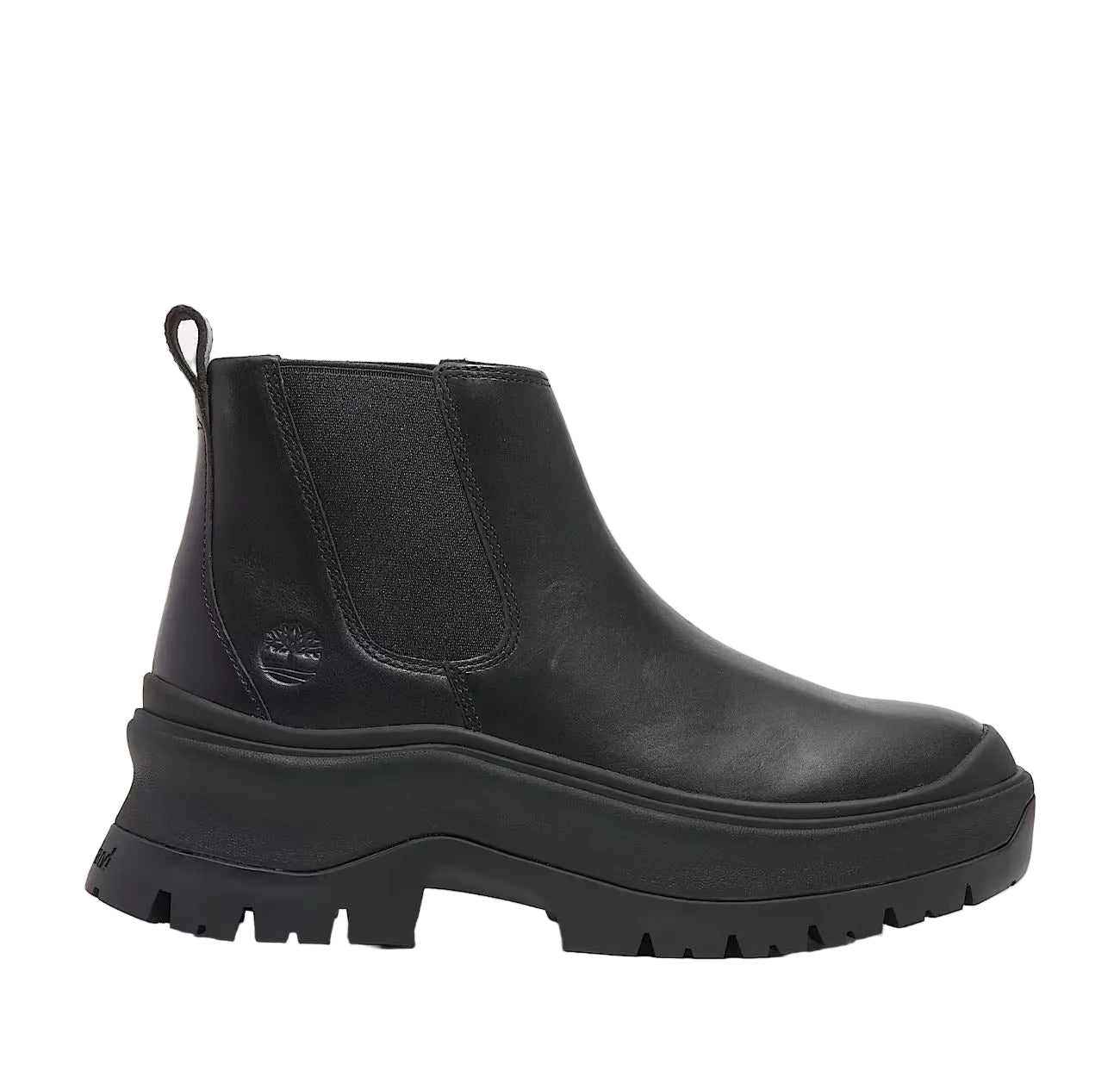 Timberland Roxie Lane Chelsea Bottes Noires En Cuir Pour Femmes