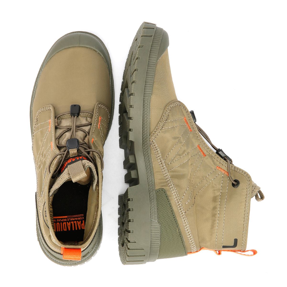 Palladium SP20 Travel Hi Bottes Vertes
