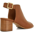 Dune Joupin Sandales En Cuir Pour Femme Couleur Tan