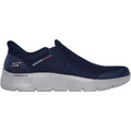 Skechers GO WALK Flex Ojai Baskets Homme En Toile Bleu Marine