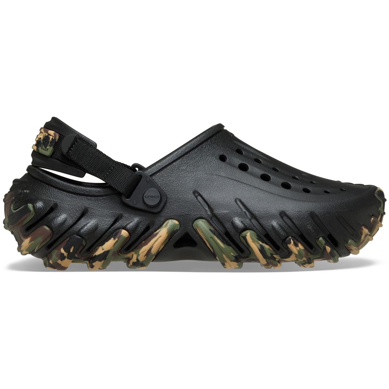 Crocs Echo Ro Sabots Thermoplastiques Noirs/Multicolores