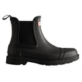 Hunter Commando Bottes En Caoutchouc Pour Femmes, Noires