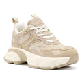 Buffalo Truck Chaussures De Sport Beige Pour Femmes