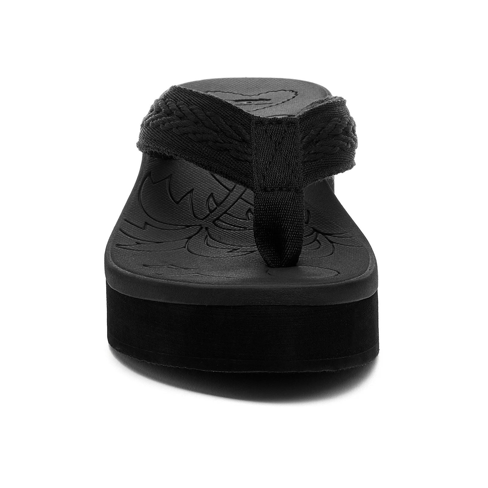 Rocket Dog Tizzy Webbing Sandales Noires Pour Femmes En Textile