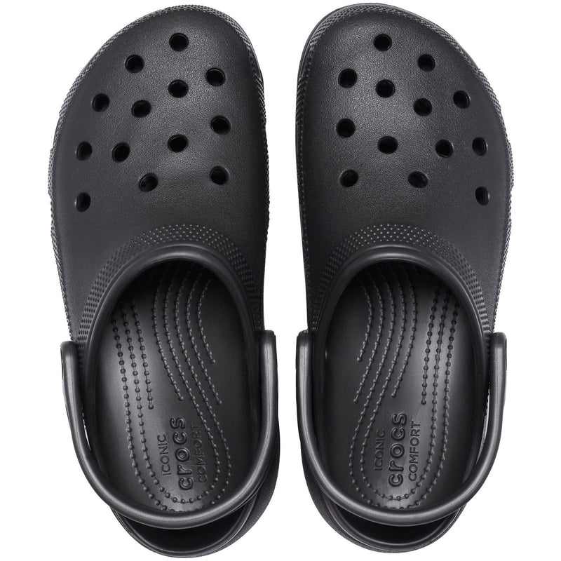 Crocs Classic Platform Sabots noirs pour Femmes en Thermoplastique