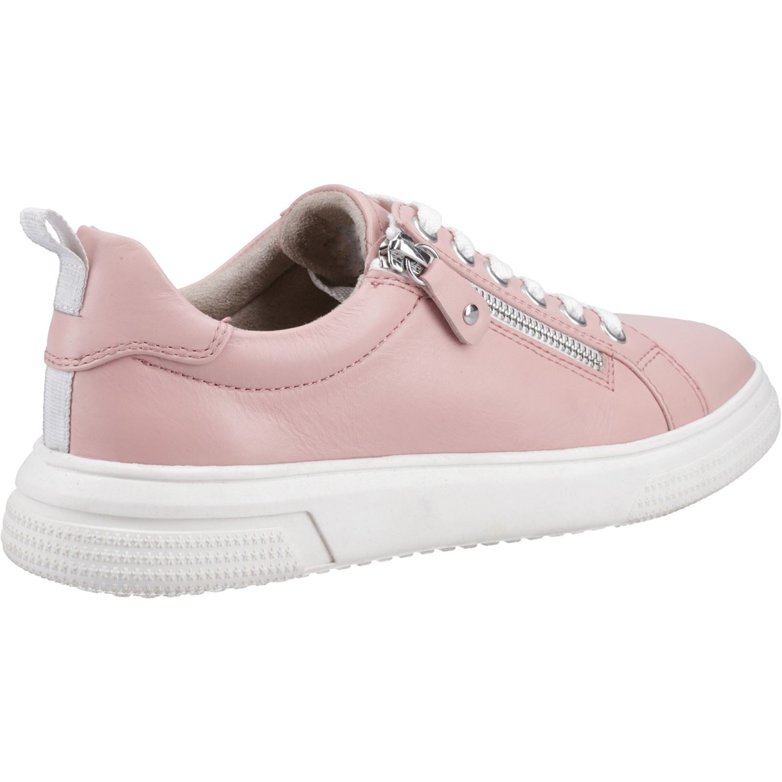 Hush Puppies Martha Baskets Roses En Cuir Pour Femmes