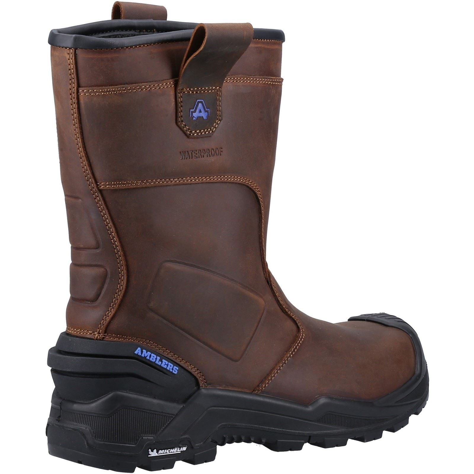 Amblers Safety Bottes De Sécurité En Cuir Marron 983C