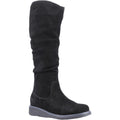 Hush Puppies Lucinda Bottes En Daim Noir Pour Femmes