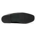 Pod Mila Mules Noires En Cuir Pour Femmes