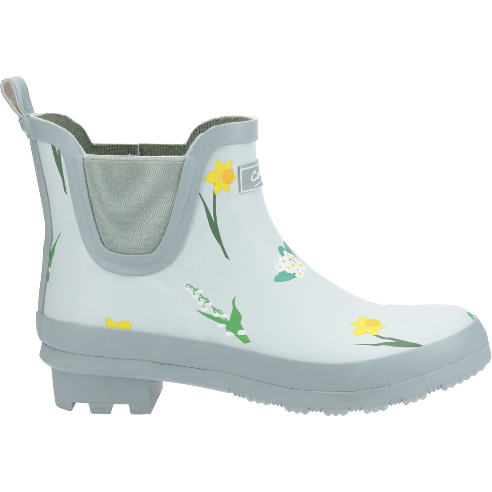Cotswold Wildflower Ankle Bottes En Caoutchouc Pour Femme Couleur Menthe