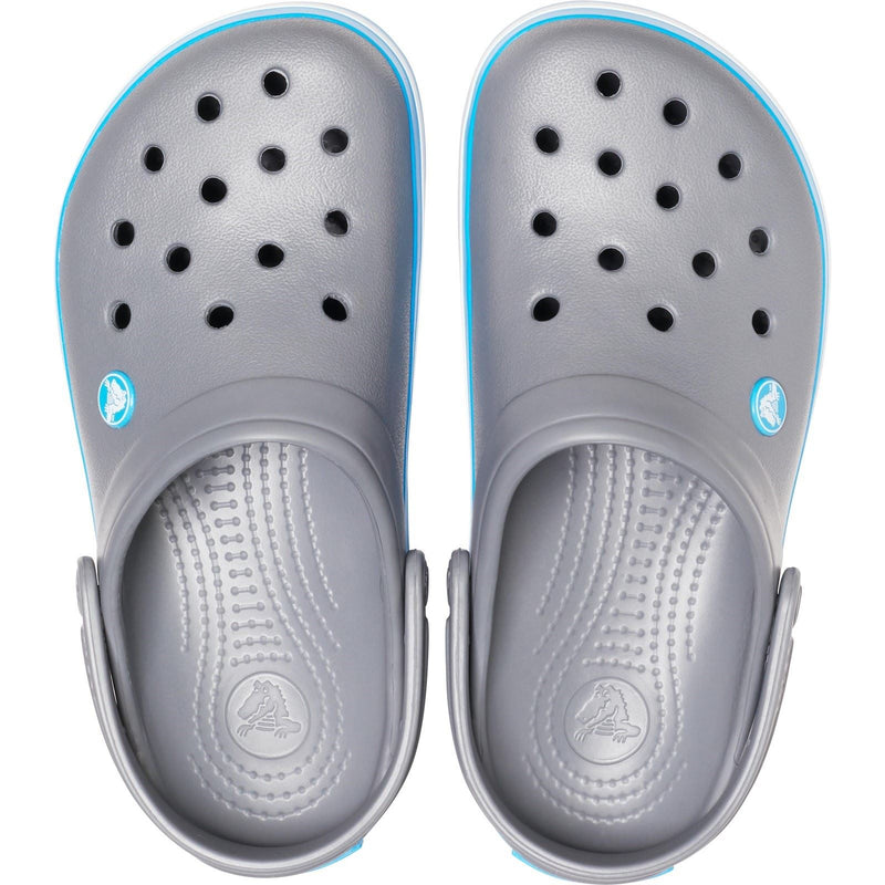 Crocs Crocband Sabots Pour Hommes En Caoutchouc Croslite Couleur Charbon/Océan